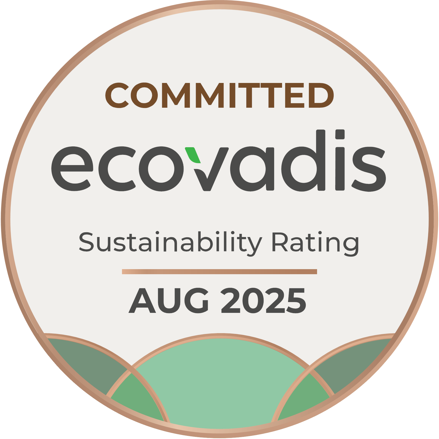 ecovadis badge committed